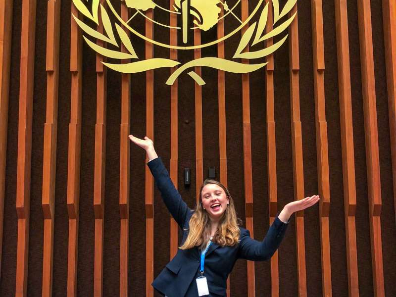 Student at the UN