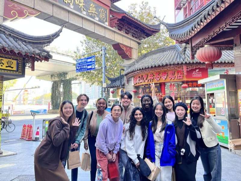 Student excursion in China