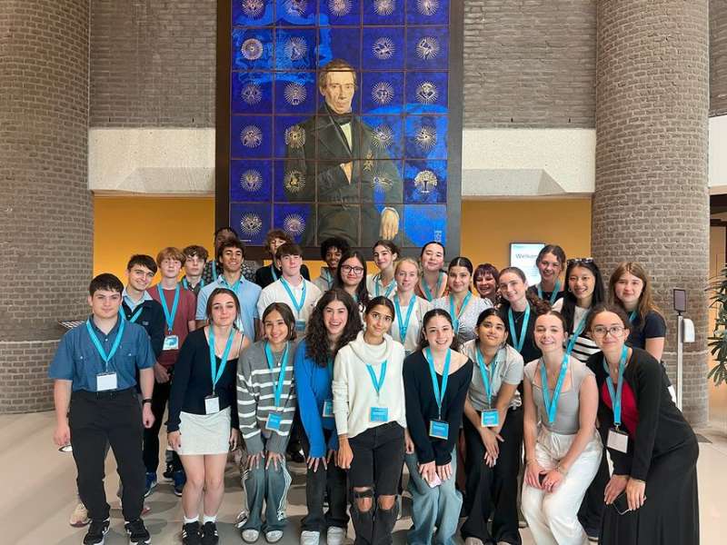Student excursion on program in Amsterdam