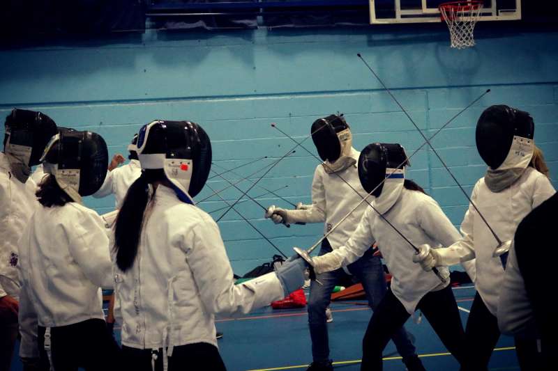 student fencing