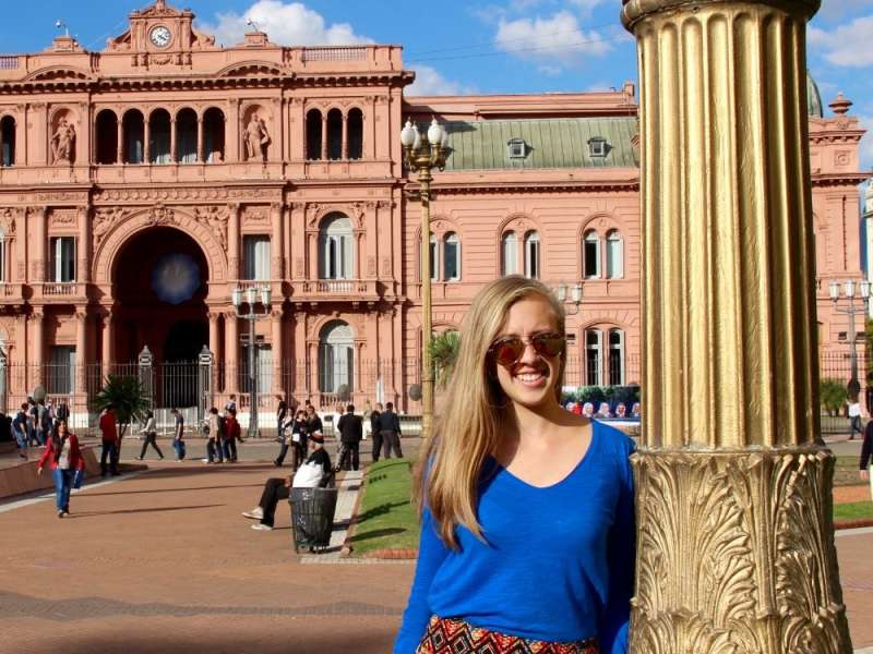 Student in Buenos Aires, Argentina
