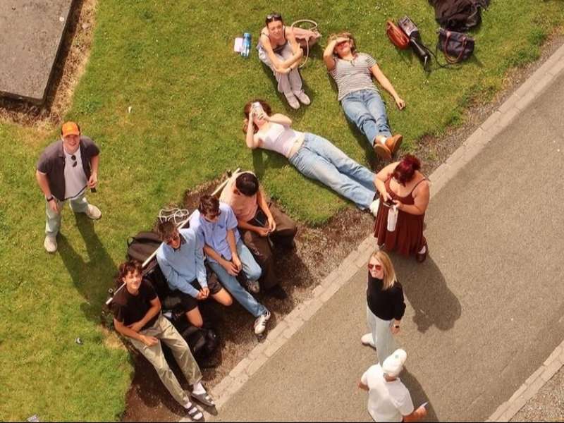 Students from above in Kilkenny