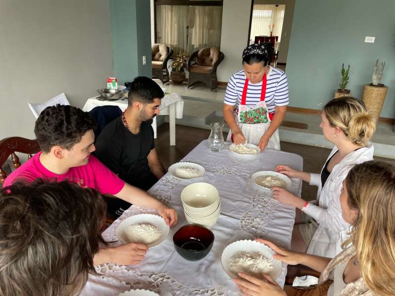Students in Costa Rica