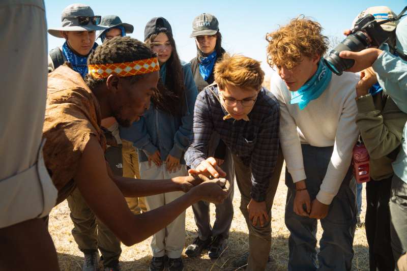 Students learn firsthand in Botswana