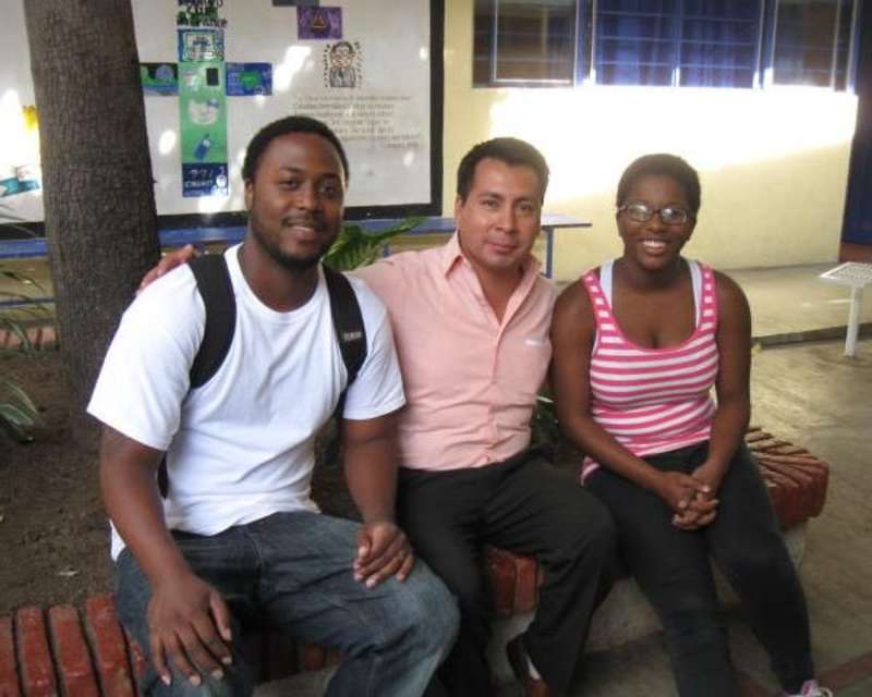 Students at the University of Oaxaca