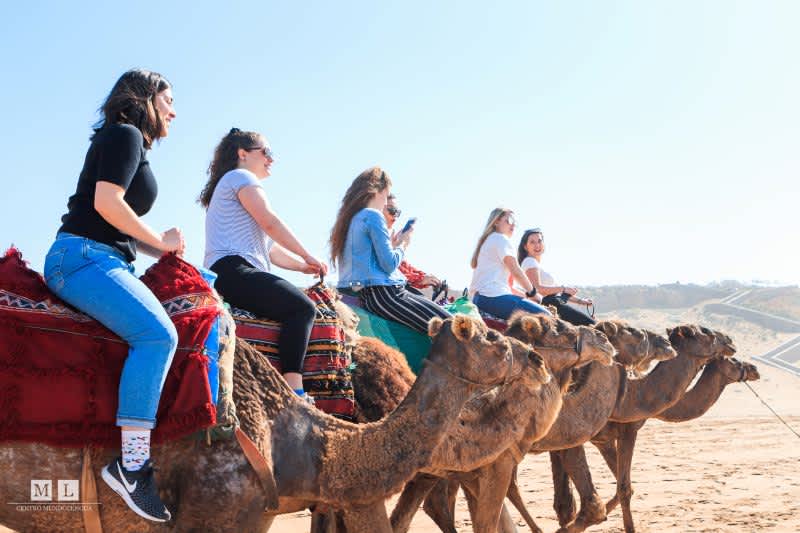 Study abroad students in Morocco