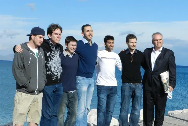 study tour group
