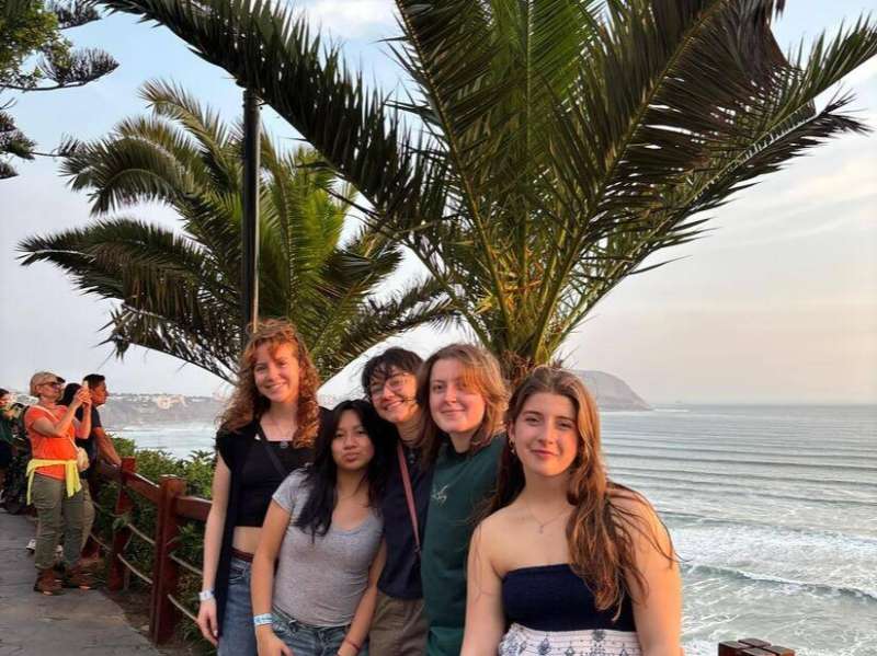 Sunset in Lima