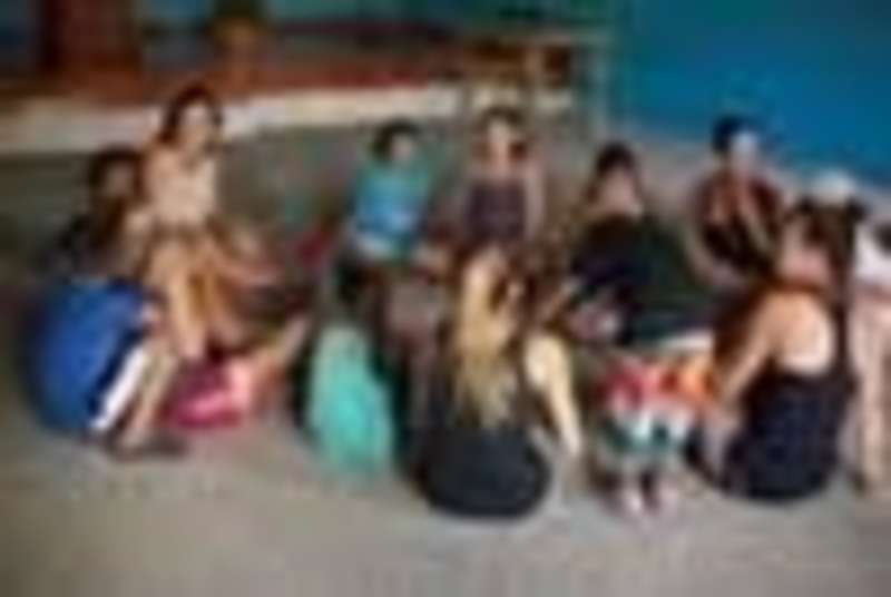 Talking to the children