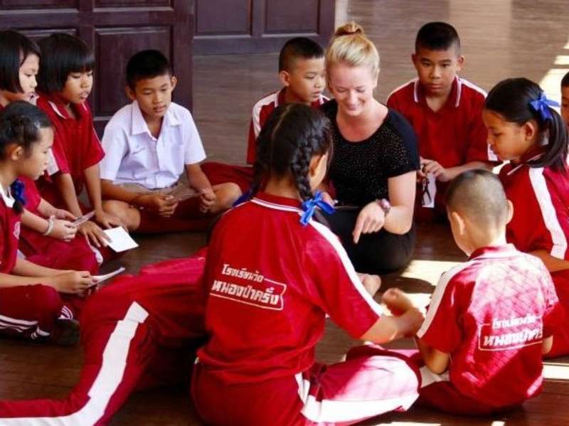 Teach English in Thailand with local school students