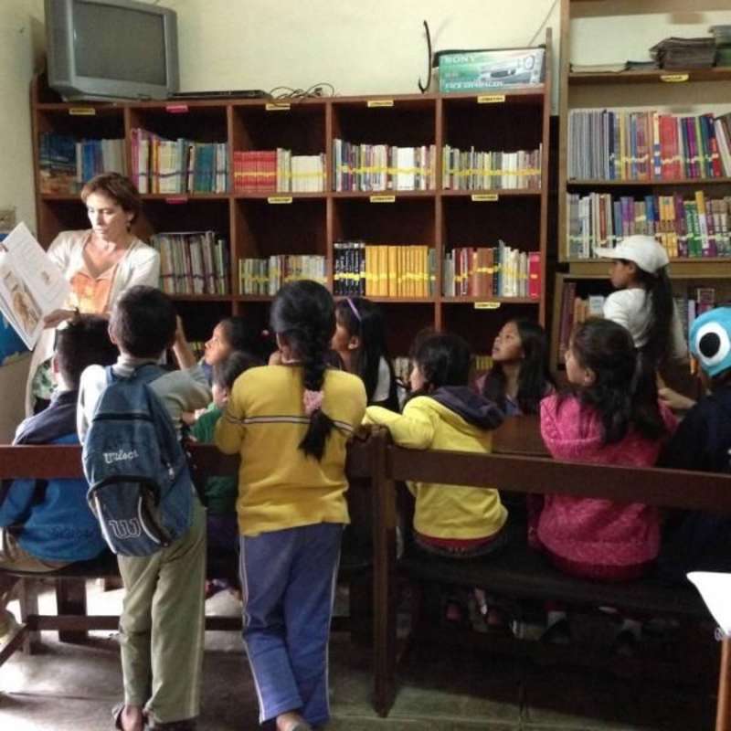Teaching the kids how to read