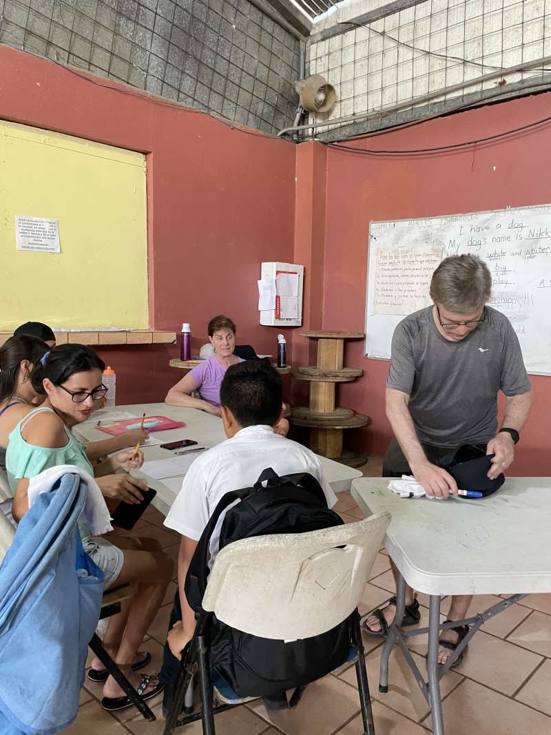 Teaching in community centers 