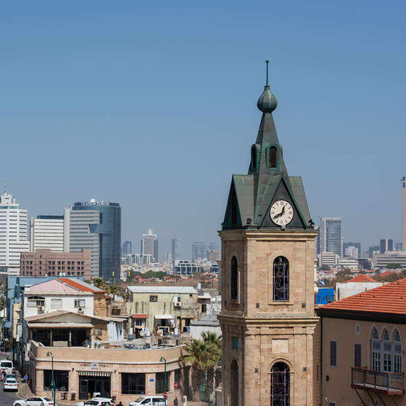 Tel Aviv architecture.