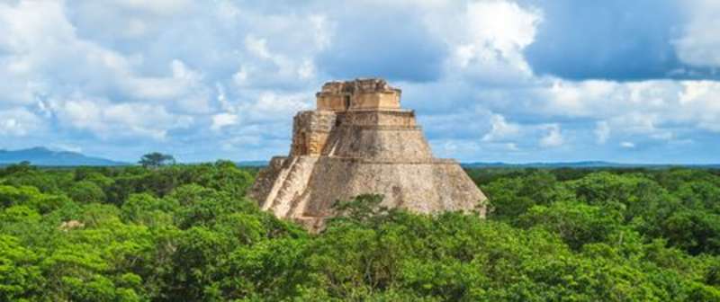 Temple in Yucatan