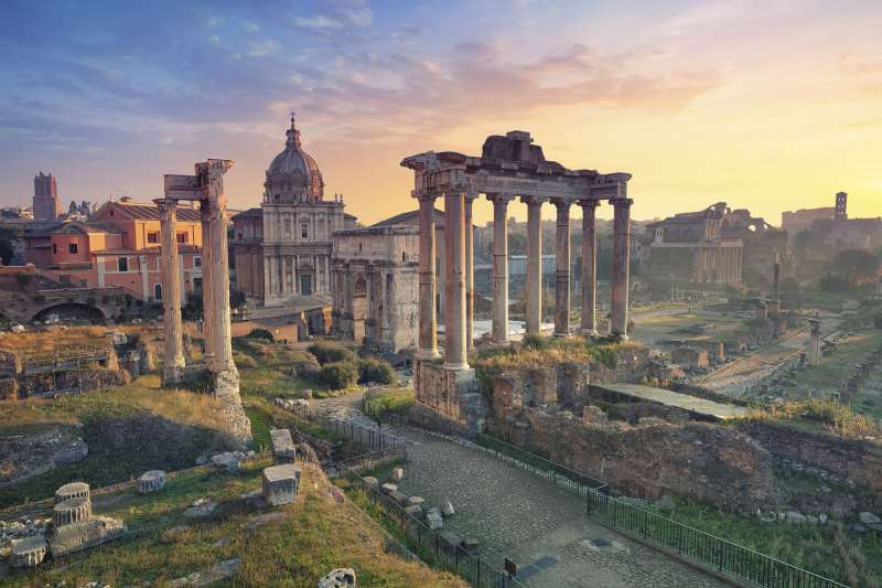 The Forum in Rome, Italy