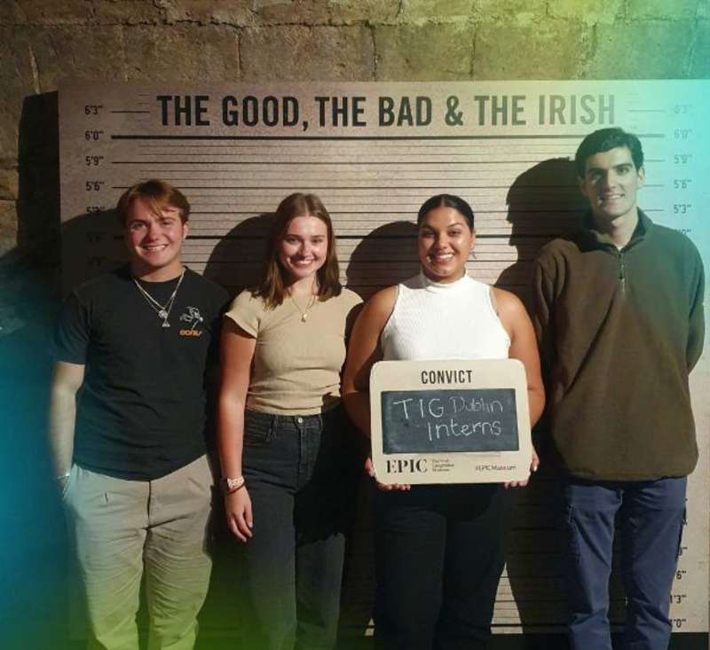 The Intern Group interns in Dublin