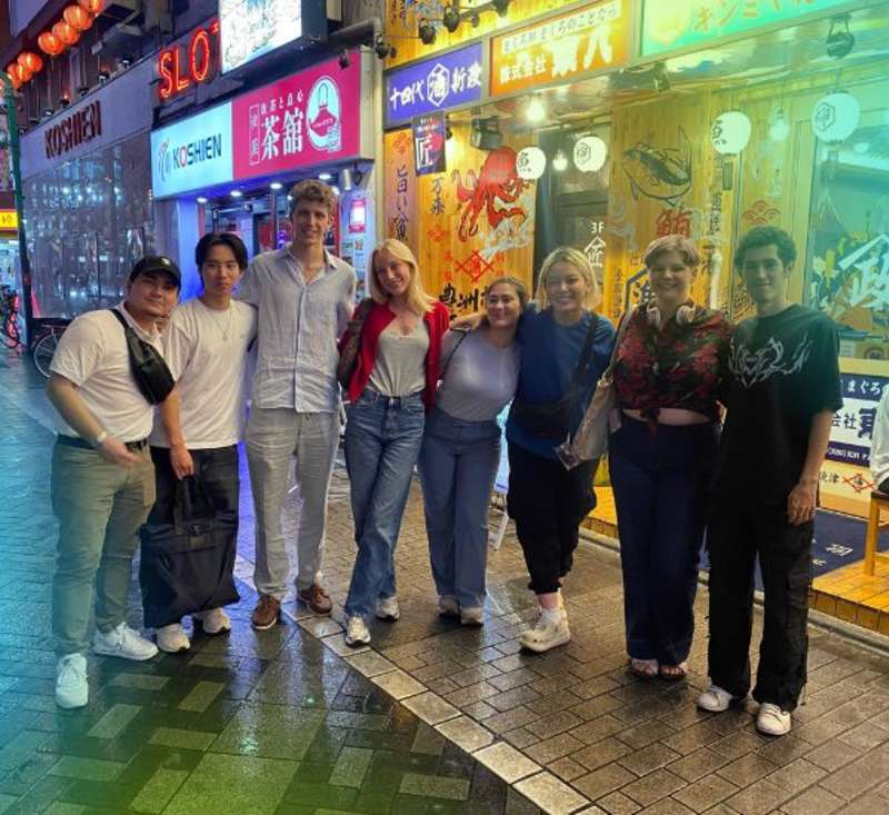 The Intern Group interns in Tokyo