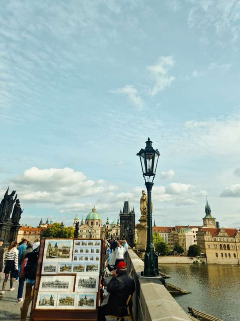 the streets of Prague