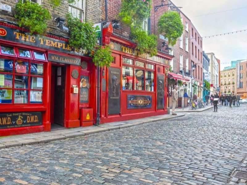 The Temple Bar in Dublin