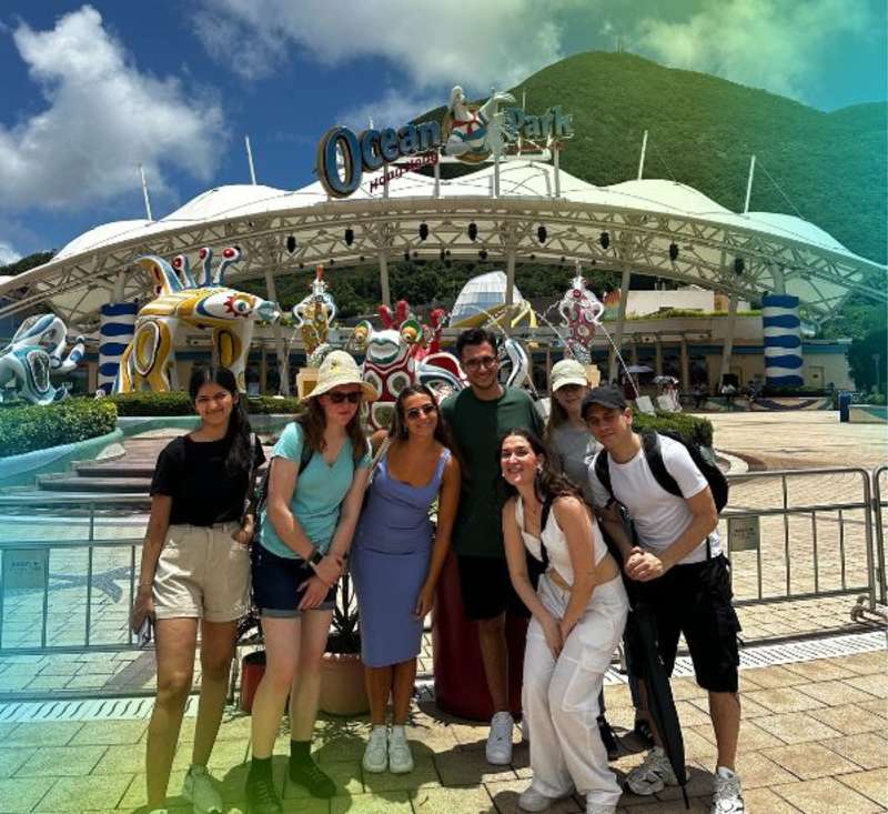 TIG interns in Hong Kong