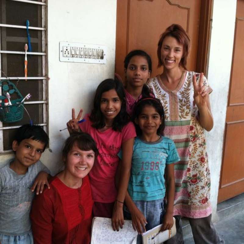 Street Children Project in India with Love Volunteers!