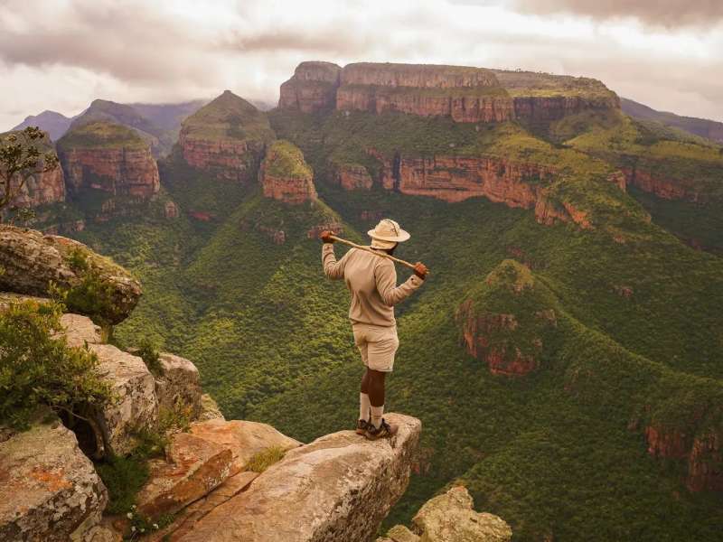 Venturer at viewpoint