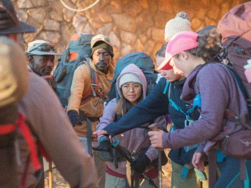 Venturers prepare for trek