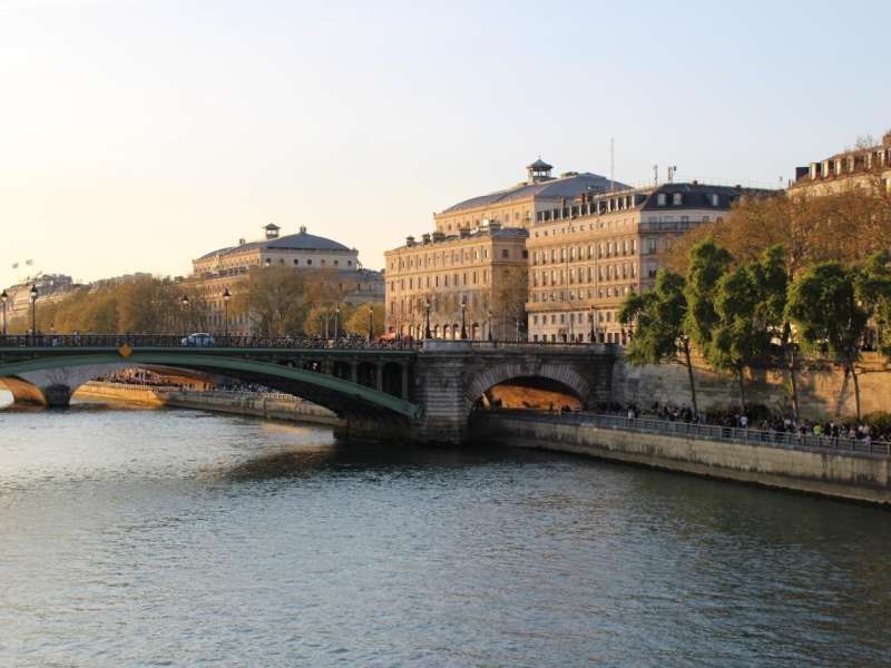 View of the river seine
