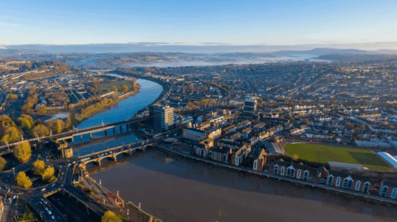 View of Wales (UK)
