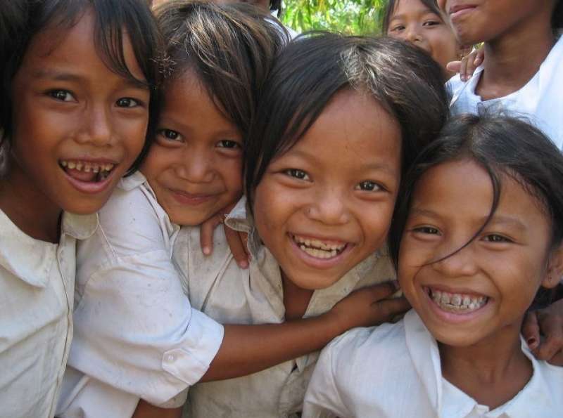 Group of Children laughing