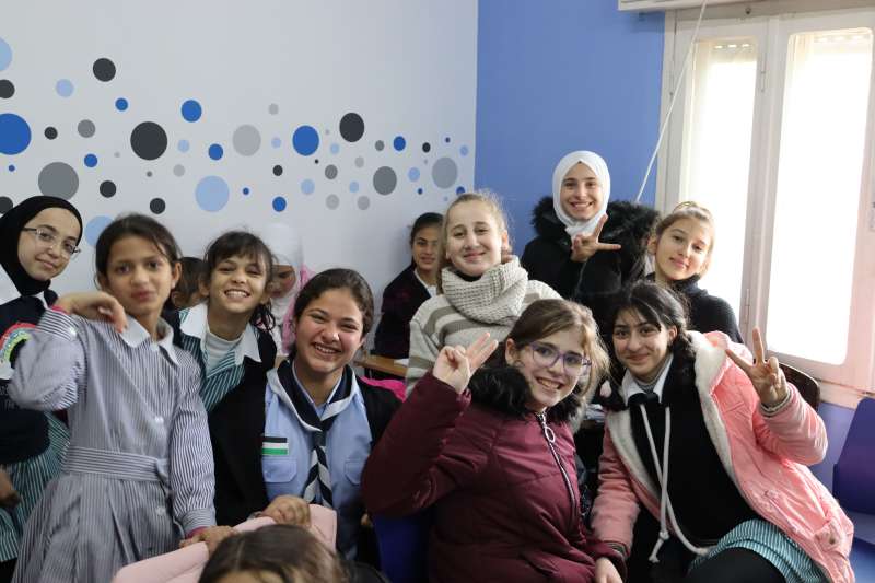 Volunteer in the West Bank