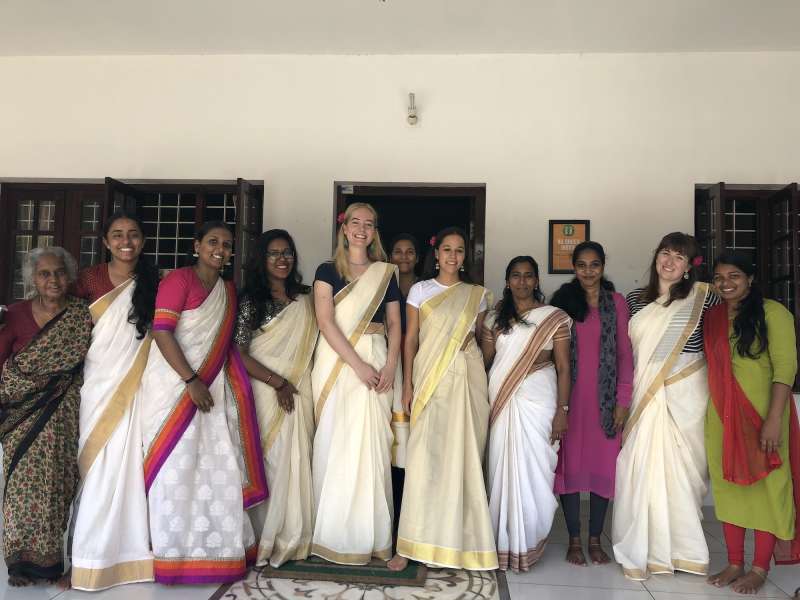 volunteer with women