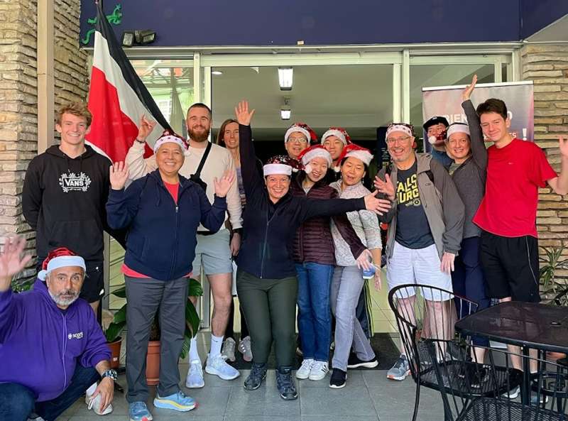 Volunteers In the Festive Holiday Program Experience