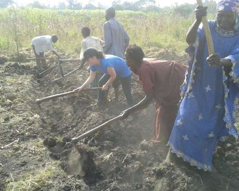 Volunteer on an organic farm in Uganda, Africa