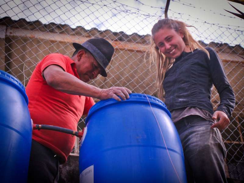 water-filter-barrels-technician-volunteer
