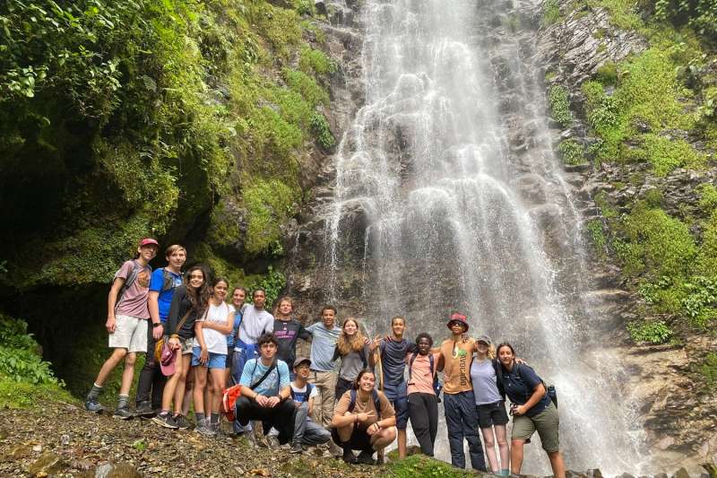Waterfall hike