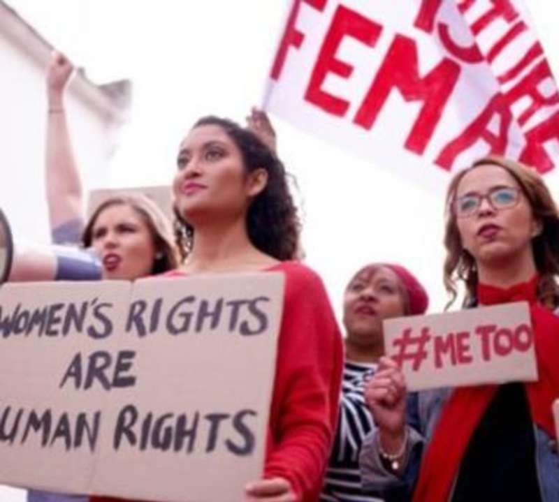 Women Protesting for Women Rights