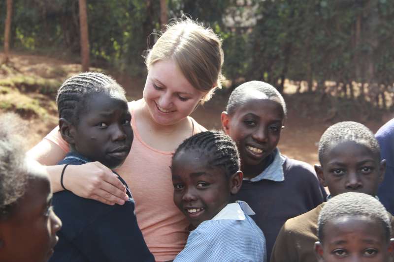 Working with Children in Nairobi, Kenya