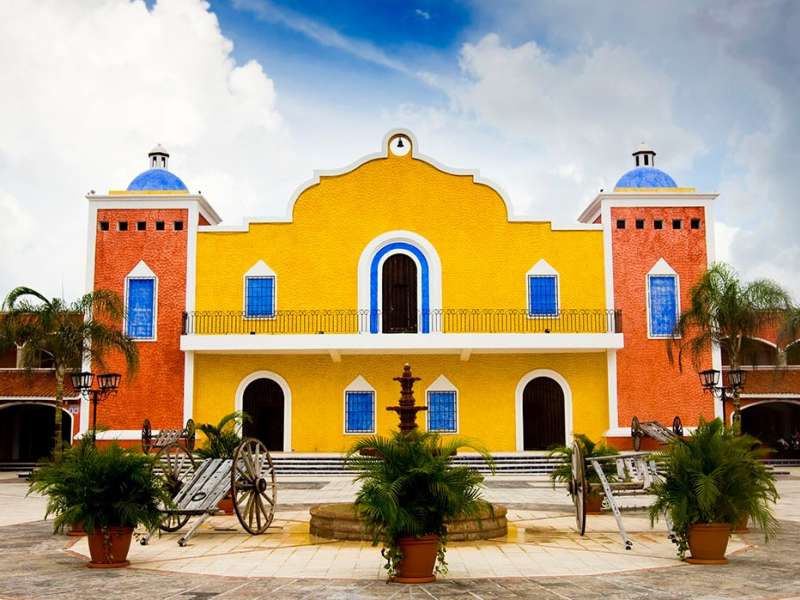 Yucatan building
