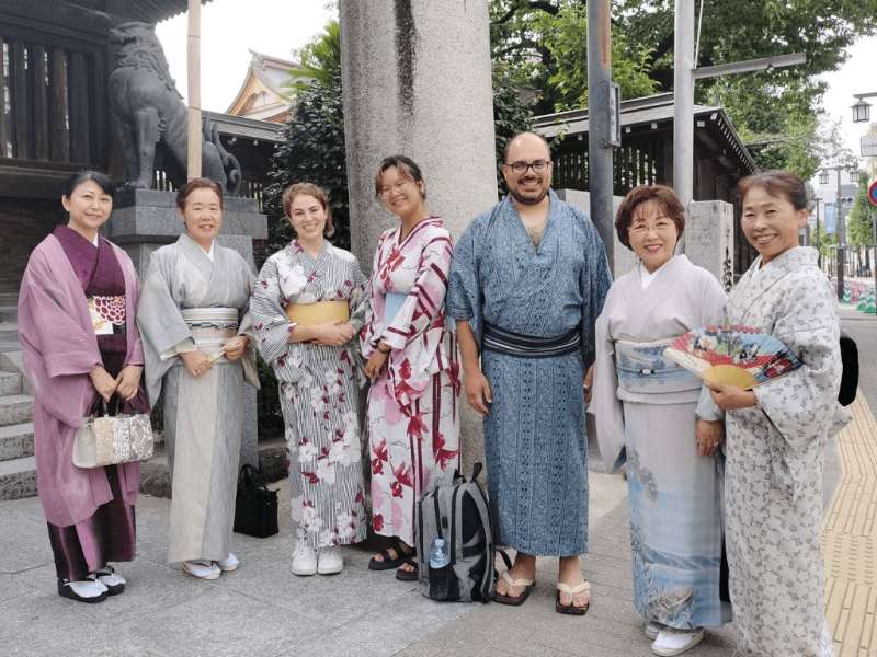 Yukata wearing