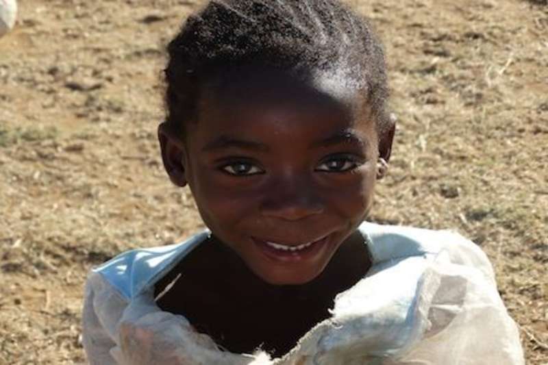 Zambia little girl