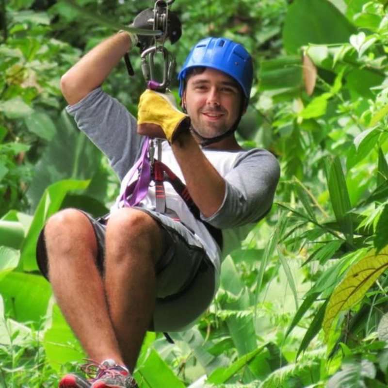 Zipline tour in Costa Rica